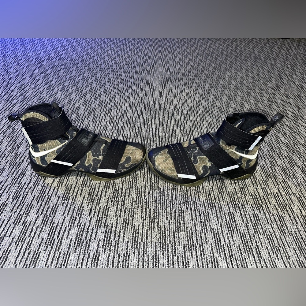 Nike LeBron Soldier 10 Camo size 11.5 worn